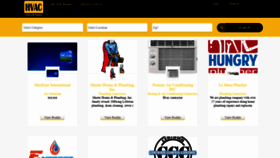 What Hvacyellowpages.com website looked like in 2019 (4 years ago)