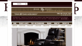 What Highpointfurnituresales.com website looked like in 2019 (4 years ago)
