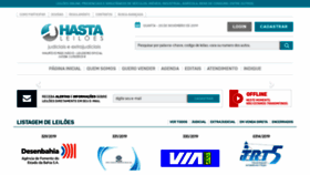 What Hastaleiloes.com.br website looked like in 2019 (4 years ago)