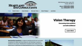 What Heartland-eye.com website looked like in 2019 (4 years ago)