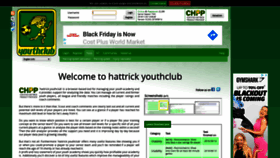 What Hattrick-youthclub.org website looked like in 2019 (4 years ago)