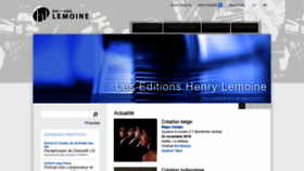 What Henry-lemoine.com website looked like in 2019 (4 years ago)