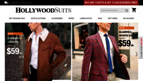 What Hollywoodsuitoutlet.com website looked like in 2019 (4 years ago)