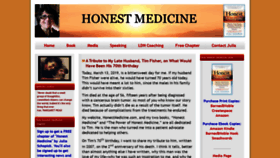 What Honestmedicine.com website looked like in 2019 (4 years ago)