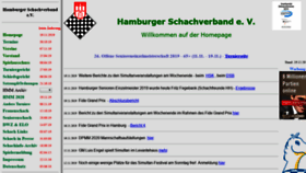 What Hamburger-schachverband.de website looked like in 2019 (4 years ago)