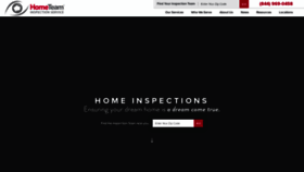 What Hometeaminspection.com website looked like in 2019 (4 years ago)