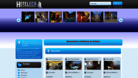 What Hoteleca.com website looked like in 2019 (6 years ago)