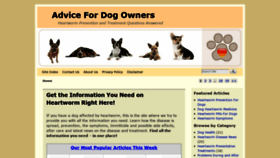 What Heartwormtreatment-fordogs.com website looked like in 2019 (4 years ago)