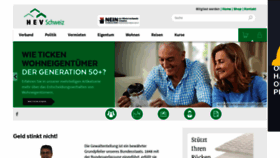 What Hev-schweiz.ch website looked like in 2019 (4 years ago)