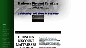 What Hudsonsdiscountfurniture.com website looked like in 2019 (4 years ago)