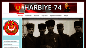 What Harbiye74.org website looked like in 2019 (4 years ago)