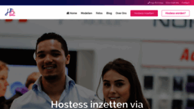 What Hostessbureau.com website looked like in 2019 (4 years ago)