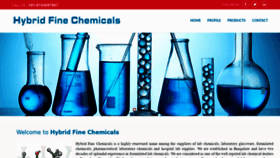 What Hybridfinechemicals.com website looked like in 2019 (4 years ago)