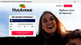 What Hugavenue.ch website looked like in 2019 (4 years ago)