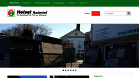 What Heisel-baubedarf.de website looked like in 2019 (4 years ago)