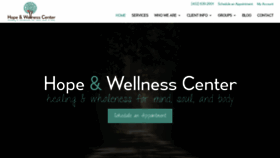 What Hopeandwellnessomaha.com website looked like in 2019 (4 years ago)