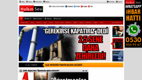 What Halkinsesi.com.tr website looked like in 2019 (4 years ago)