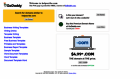 What Helpscribe.com website looked like in 2019 (4 years ago)
