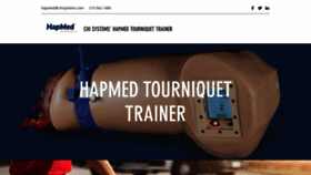 What Hapmedtraining.com website looked like in 2019 (6 years ago)