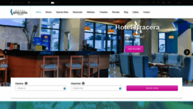 What Hotelbracera.me website looked like in 2019 (4 years ago)