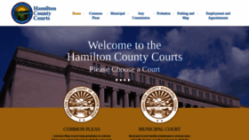 What Hamiltoncountycourts.org website looked like in 2019 (4 years ago)