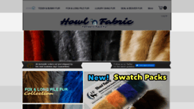 What Howlfabrics.com website looked like in 2019 (4 years ago)