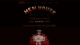 What Henhousebbq.com website looked like in 2019 (4 years ago)