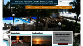 What Holidaypavilion.com website looked like in 2019 (4 years ago)