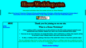 What Home-workshop.com website looked like in 2019 (4 years ago)