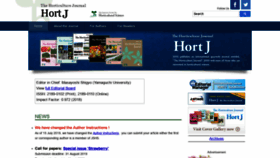 What Hortj.org website looked like in 2019 (4 years ago)