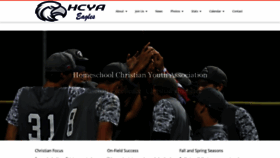 What Hcyabaseball.com website looked like in 2019 (4 years ago)