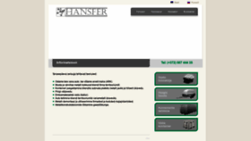 What Hansfer.ee website looked like in 2019 (4 years ago)