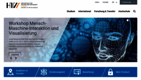 What Htw-dresden.de website looked like in 2019 (6 years ago)