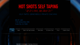 What Hotshotsselftaping.com website looked like in 2019 (4 years ago)