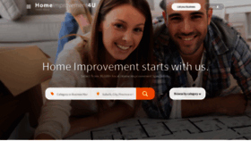 What Homeimprovement4u.co.za website looked like in 2019 (4 years ago)