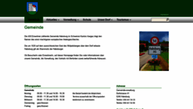 What Habsburg.ch website looked like in 2019 (4 years ago)