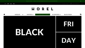 What Horel.com website looked like in 2019 (4 years ago)