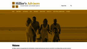 What Hilliersadvisors.com.au website looked like in 2019 (4 years ago)