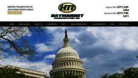 What Haymarkettrans.com website looked like in 2019 (4 years ago)