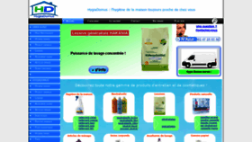 What Hygiadomus.fr website looked like in 2019 (4 years ago)