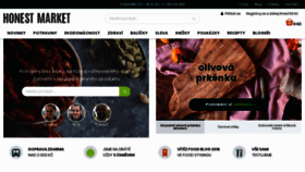 What Honestmarket.cz website looked like in 2019 (4 years ago)