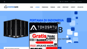 What Hostingsatu.co.id website looked like in 2019 (4 years ago)