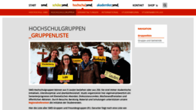 What Hochschul-smd.org website looked like in 2019 (4 years ago)