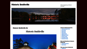 What Historicsmithville.com website looked like in 2019 (4 years ago)