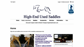 What Highendusedsaddles.com website looked like in 2019 (4 years ago)