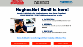 What Hugesnet.com website looked like in 2019 (4 years ago)