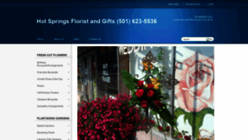 What Hotsprings-florist.com website looked like in 2019 (4 years ago)