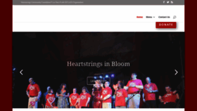 What Heartstringscf.org website looked like in 2019 (4 years ago)