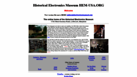What Hem-usa.org website looked like in 2019 (4 years ago)