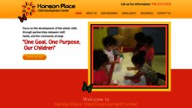 What Hansonplaceinc.com website looked like in 2019 (4 years ago)